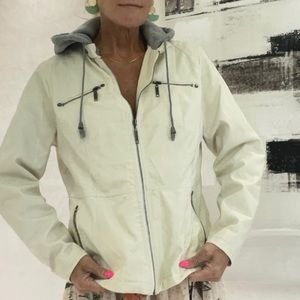 New look brand XL faux leather in guc Moto biker jacket fully lined coat